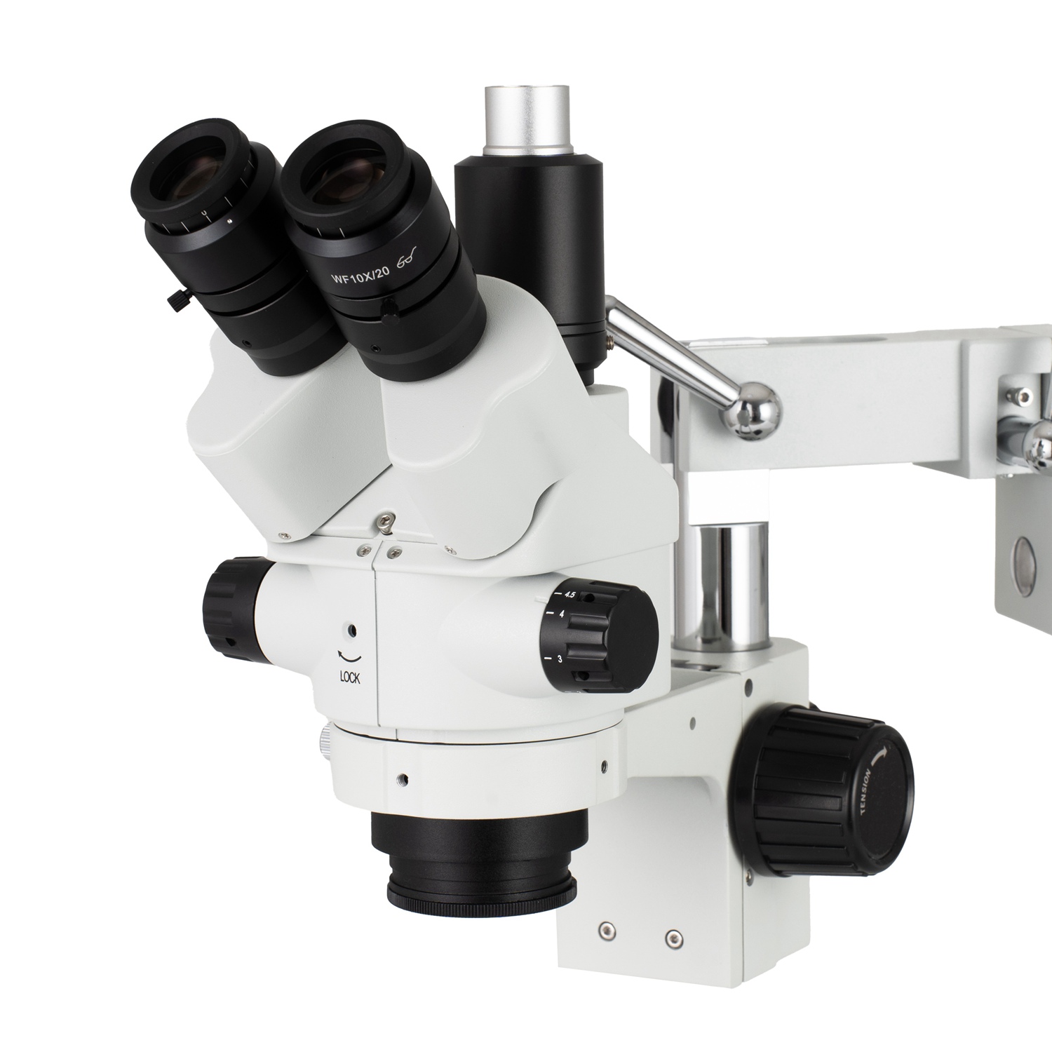 Amscope Microscope Stereo 7X-45X - AmScope 7X-45X 배율 동시 초점 삼안