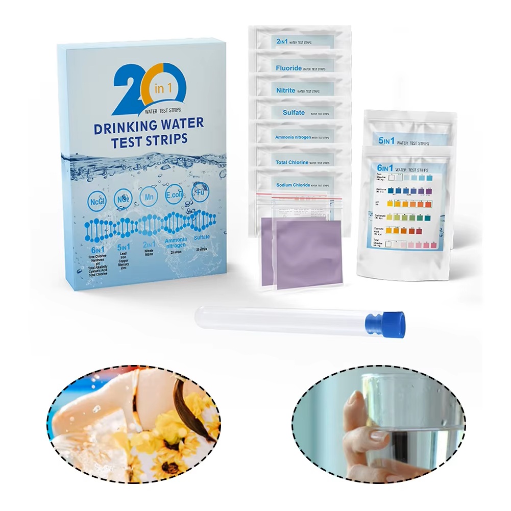 Ph Strip Test - 야고 20 in 1 수질 검사