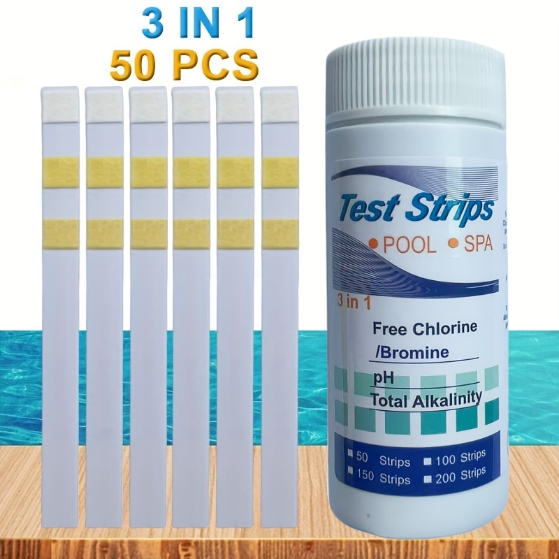 Ph Strip Test - 염소 PH 테스트 스트립 SPA 수영장