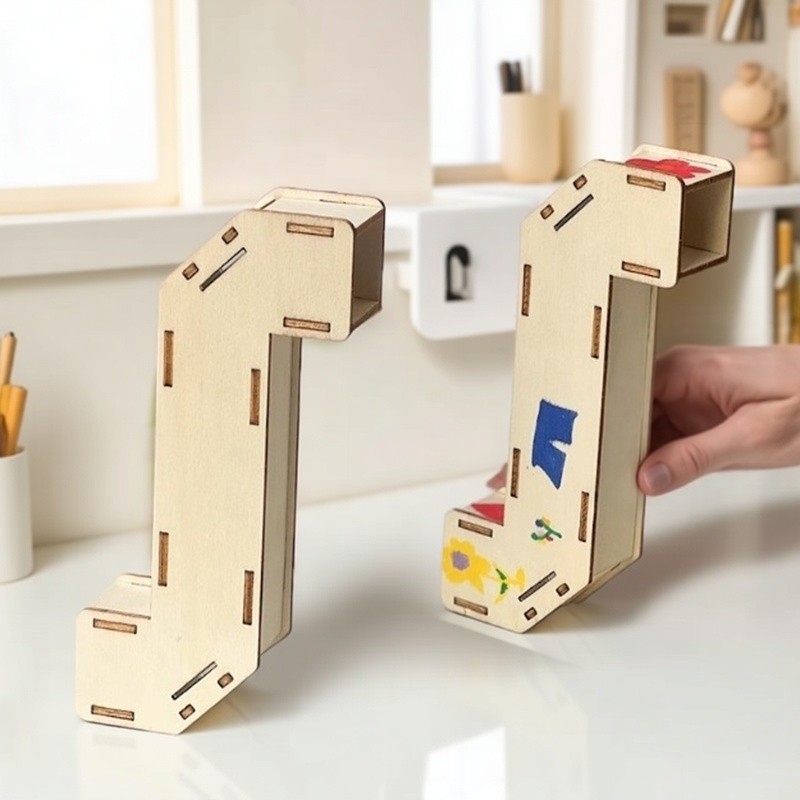 Science Project Toys Making - DIY 나무 망원경 만들기 키트 어린이