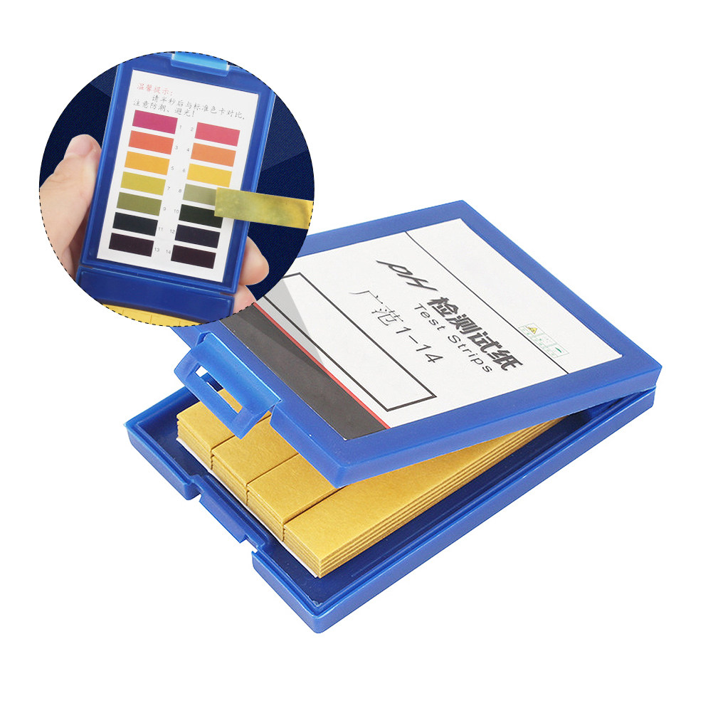 Ph Strip Test - 80개입 PH 테스트 용지 1-14, 산-알칼리