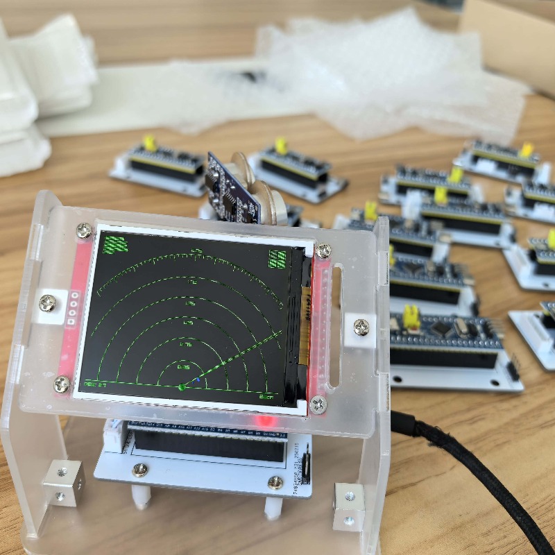 Arduino/STM32용 초음파 레이더 스캐닝 모듈, - Science Project Toys Making 리뷰 및 가격