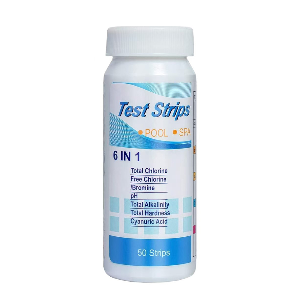 50pcs/병 다목적 6 in 1 염소 PH 테스트 스 - Ph Strip Test 리뷰 및 가격