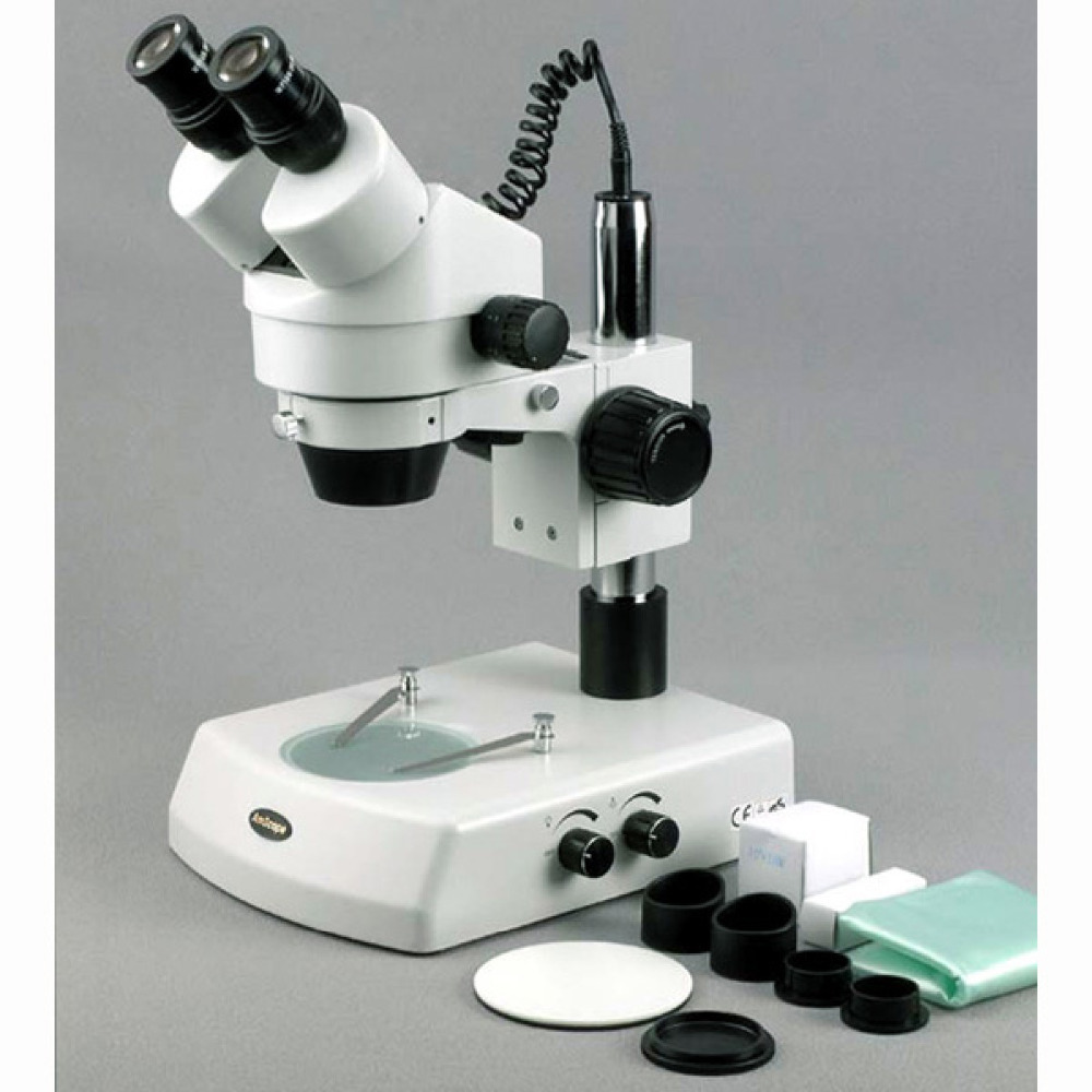 쌍안 입체 줌 현미경--AmScope 7X-45X 쌍안 - Amscope Microscope Stereo 7X-45X 리뷰 및 가격