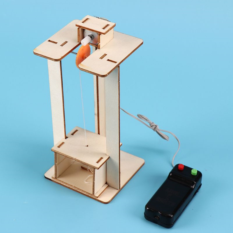 DIY 전기 엘리베이터 리프트 모델 퍼즐 장난감 과학  - Science Nature 리뷰 및 가격