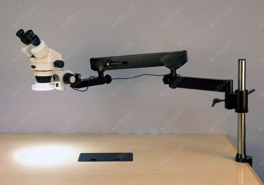 AmScope 쌍안 줌 스테레오 현미경 7X-45X+  - Amscope Microscope Stereo 7X-45X 리뷰 및 가격
